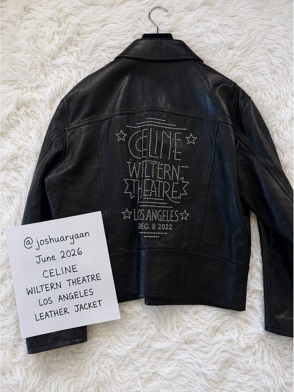 CELINE BY HEDI SLIMANE FW23 WILTERN LIMITED EDITION BLOUSON